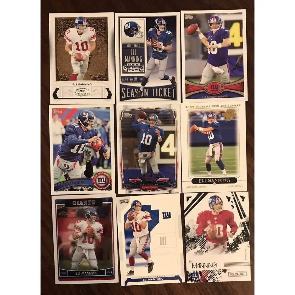 Eli Manning Lot 51 Cards All Different Near Mint